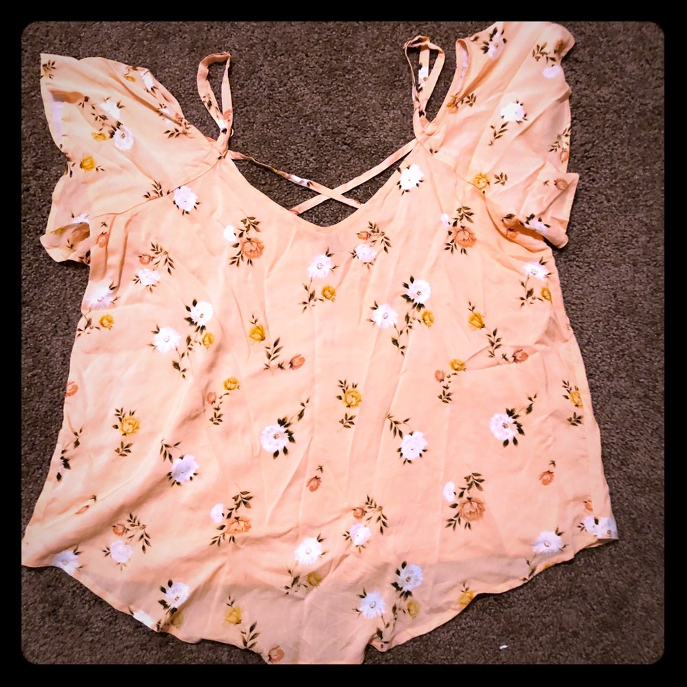 NWOT Torrid floral blouse